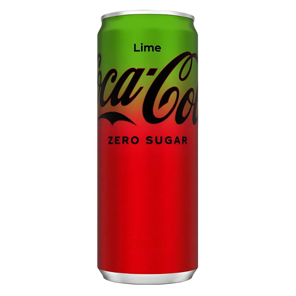 Coca Cola Lime Zero Sugar, gazirano piće s okusom limete od 250ml