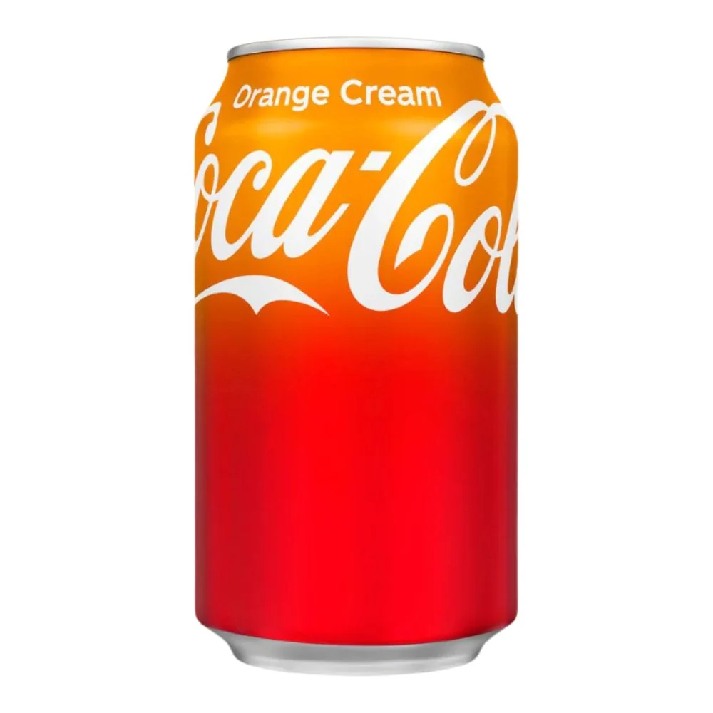 Coca Cola Orange Cream, gazirano piće s okusom naranče od 355ml