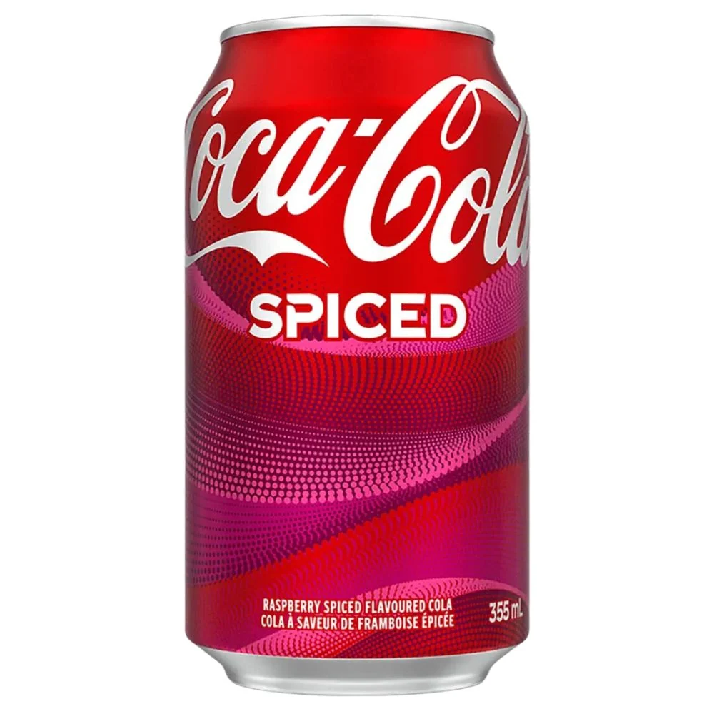Coca Cola Spiced, piće s okusom ljutog maline od 355ml