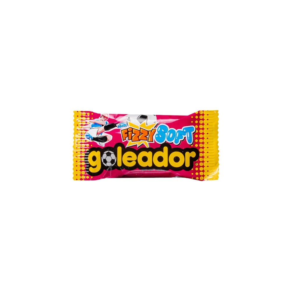 Goleador Fizzy Soft, gumeni bomboni s voćnim okusom od 10g (Pakiranje od 180)