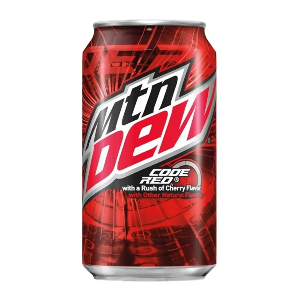 Mountain Dew Code Red, piće od trešnje od 355ml