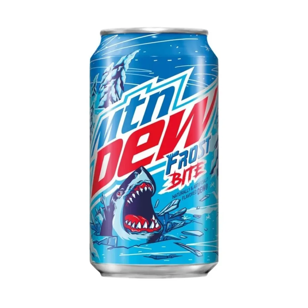 Mountain Dew Frost Bite, voćni napitak s okusom borovnice od 355ml