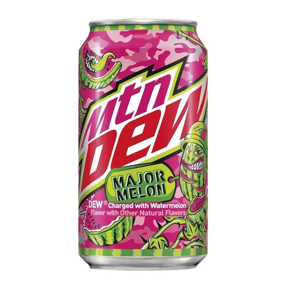 Mountain Dew Major Melon, napitak od lubenice od 355ml