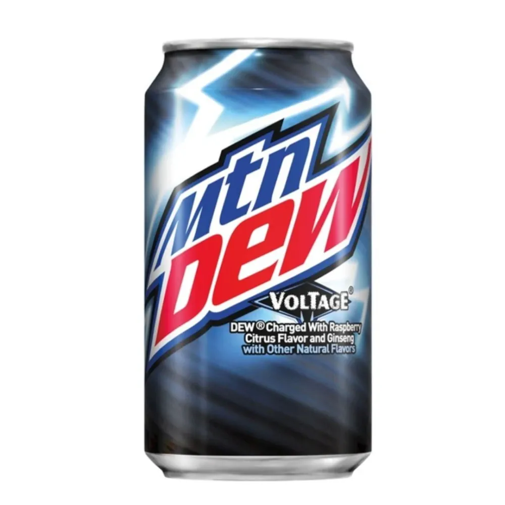 Mountain Dew Voltage, piće od maline i ginsenga od 355ml