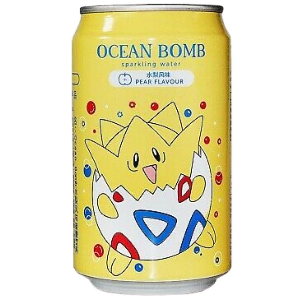 Ocean Bomb Pokemon Togepi Pear, piće od kruške od 355ml