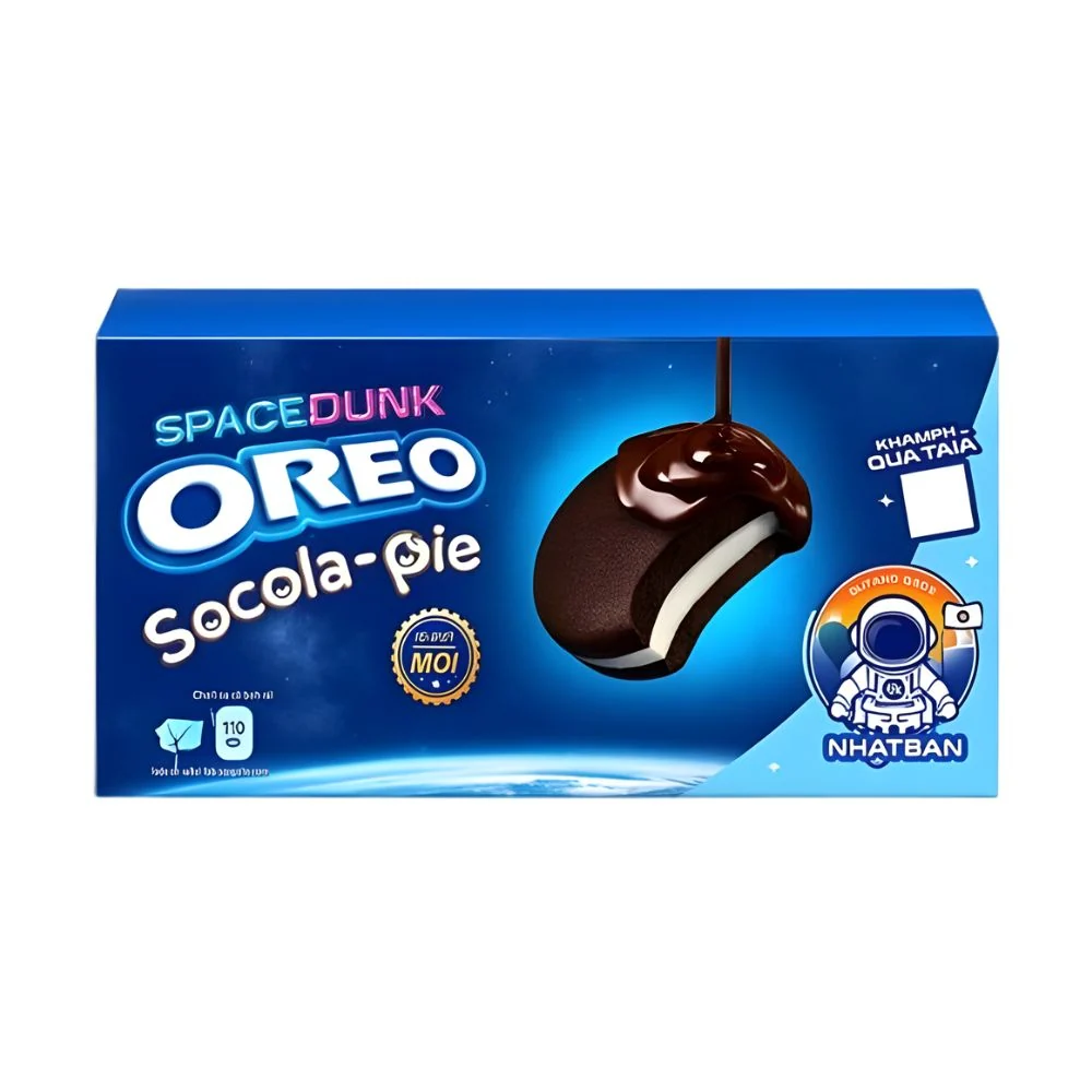 Oreo Socola Pie, čokoladni kolačići prekriveni čokoladom od 168g