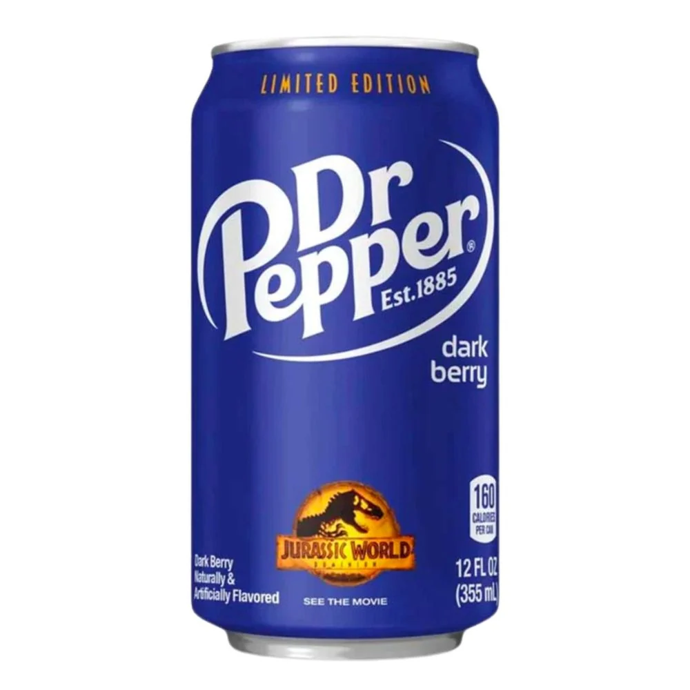Dr Pepper Dark Berry, voćni napitak s okusom kupine od 355ml