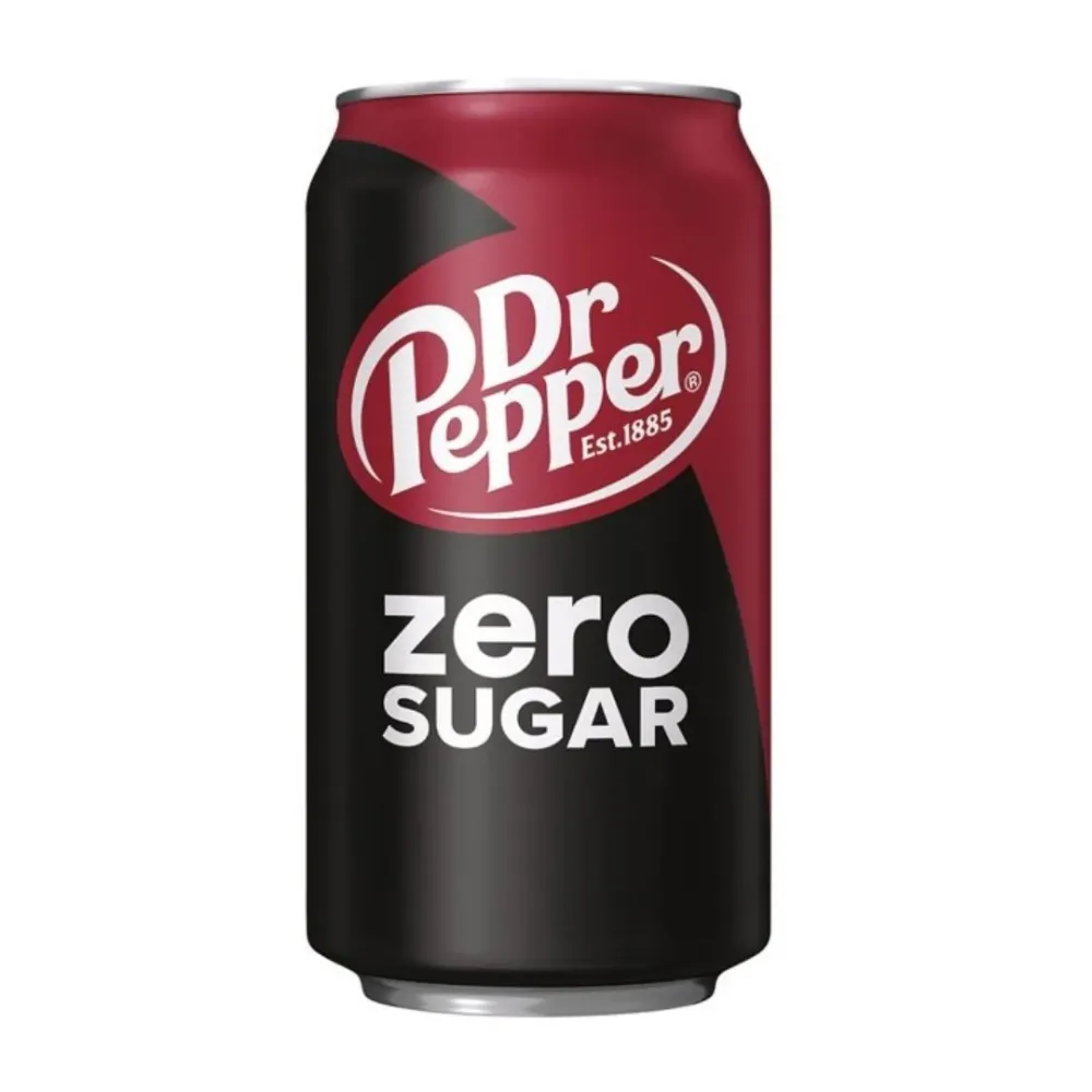 Dr Pepper Zero Sugar, piće s vanilijom i trešnjom od 355ml