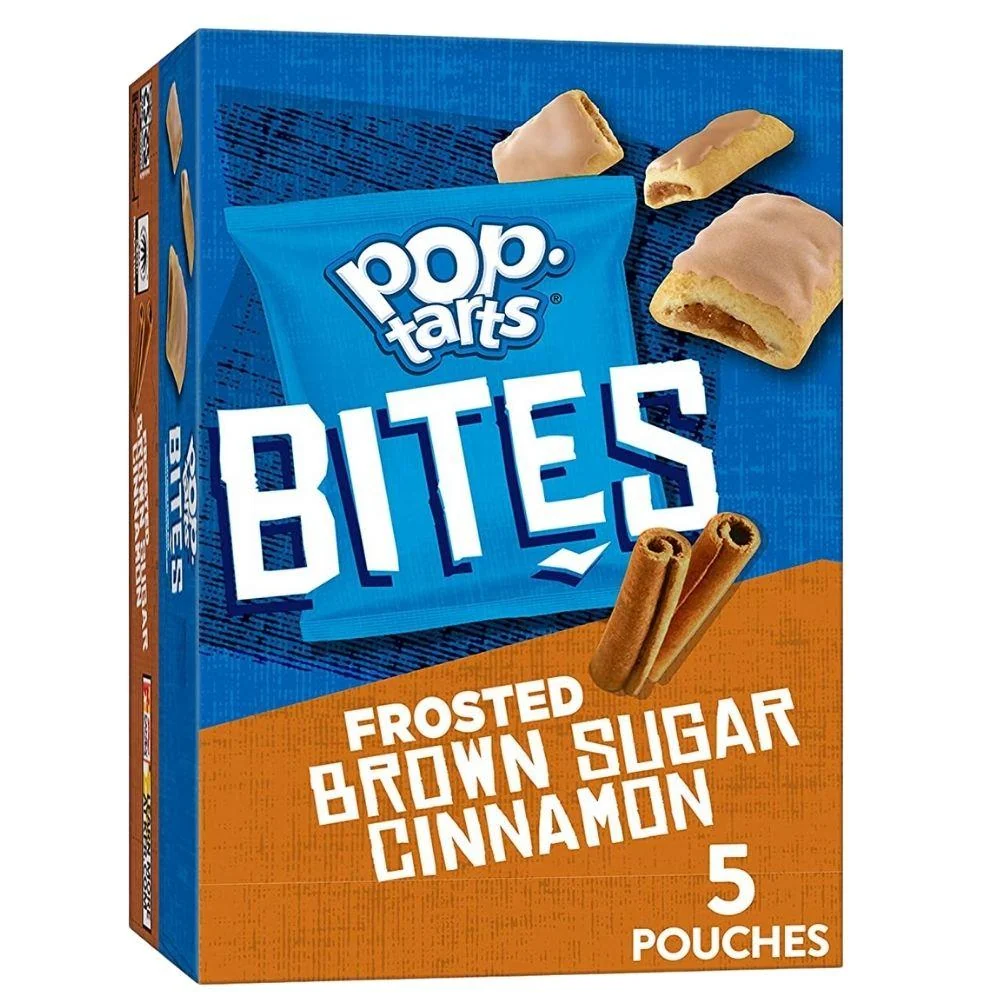 Pop Tarts Bites Frosted Brown Sugar Cinnamon, kolačići punjeni cimetom u pakiranju od 200g (5x40g)