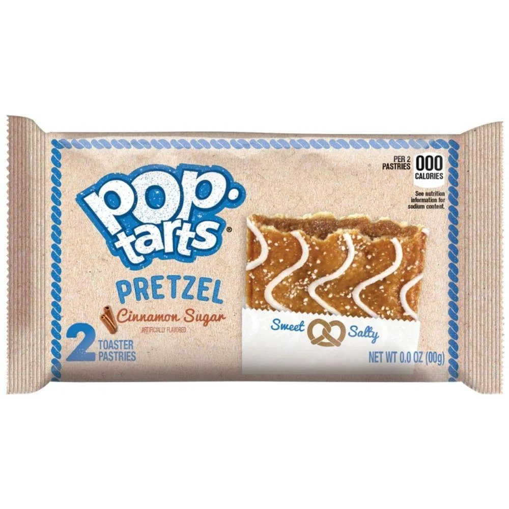 Pop Tarts Pretzel Cinnamon Sugar, perec keksi s cimetom od 96g