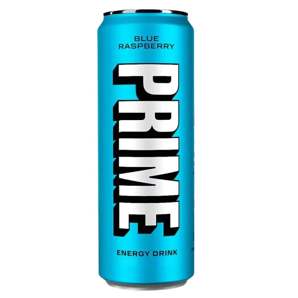 Prime Blue Raspberry, energy drink Logana Paula s okusom maline od 355ml