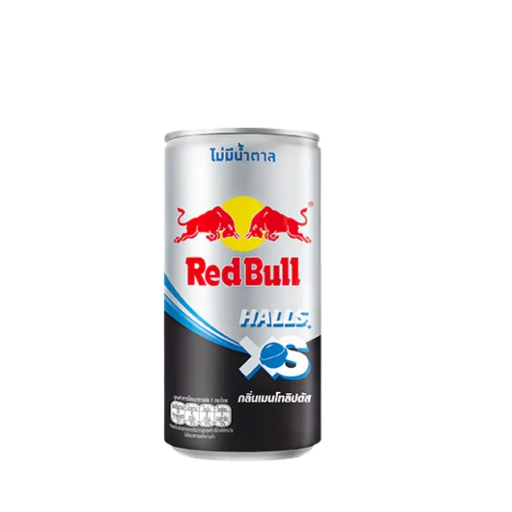 Red Bull Halls Mentho Lyptus Flavor Zero Sugar, energy drink s okusom mente od 170ml