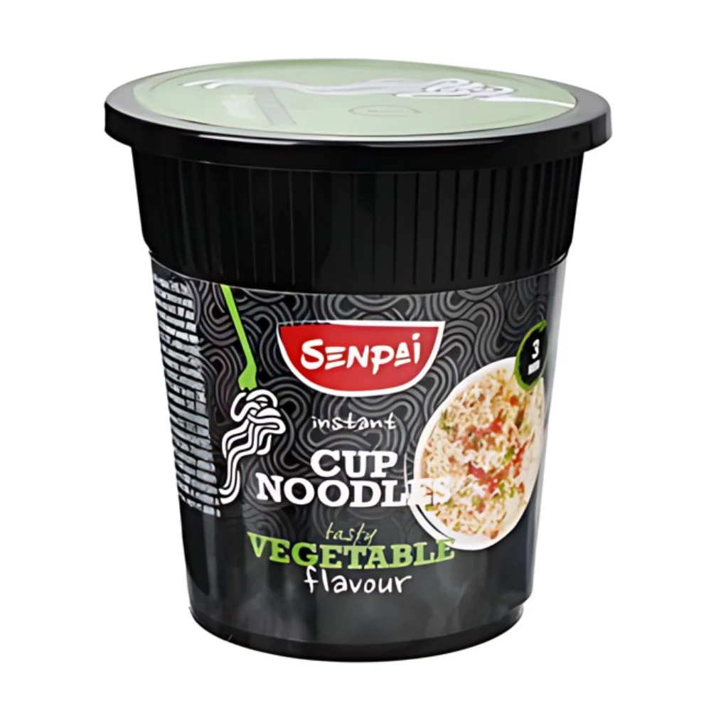 Senpai Noodles Cup Vegetable, rezanci s okusom povrć od 60g