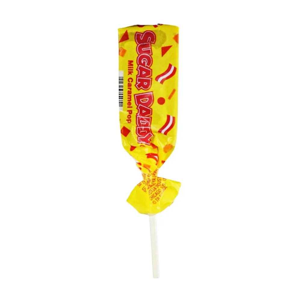 Sugar Daddy Milk Caramel Pop, karamele s mliječnim karamelom od 14g