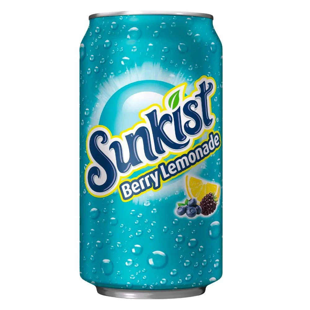Sunkist Berry Lemonade, limunada s okusom borovnice od 355ml