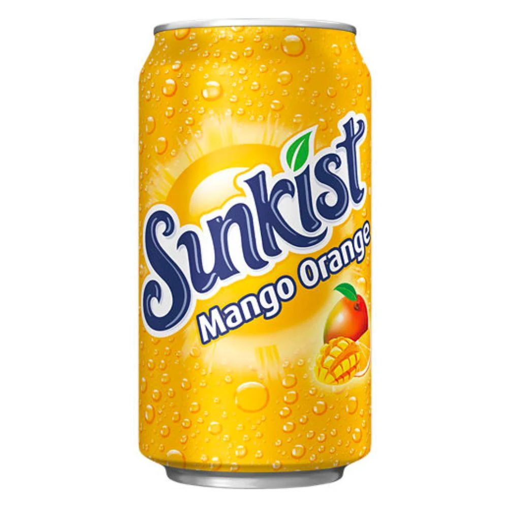 Sunkist Mango Orange, napitak s okusom manga i naranče od 355ml