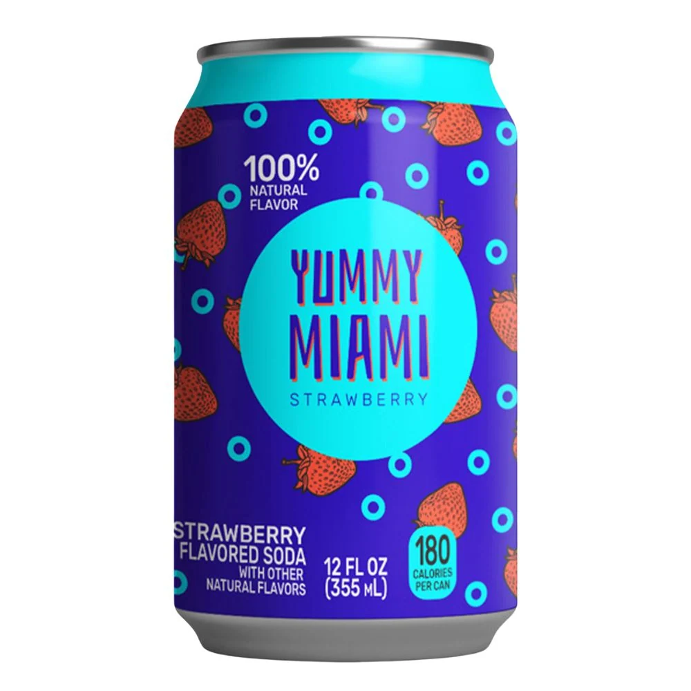 Yummy Miami Strawberry, napitak od jagode od 355ml