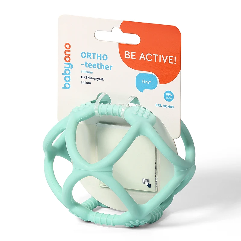 BabyOno Grickalica za zube Ortho mint