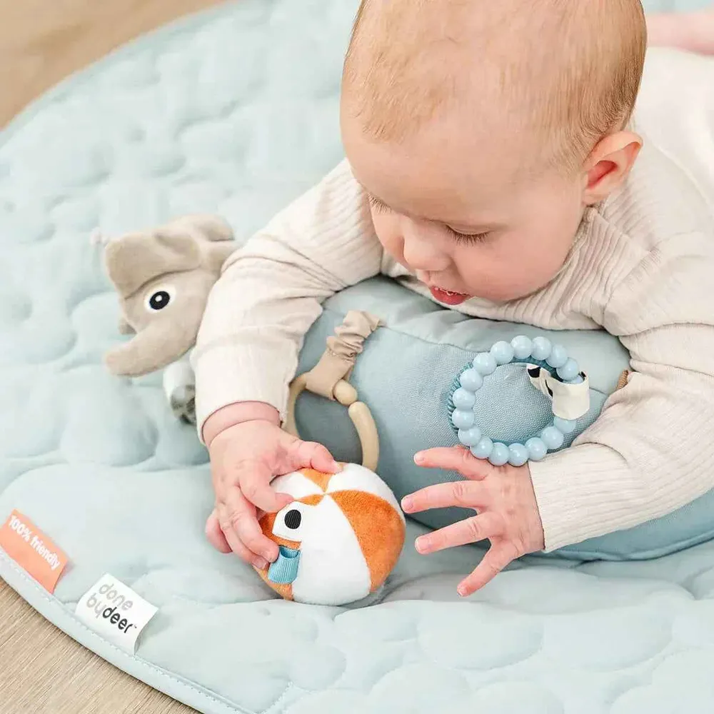 Done Deer® Igračka za igru na trbuščiću Playground Blue