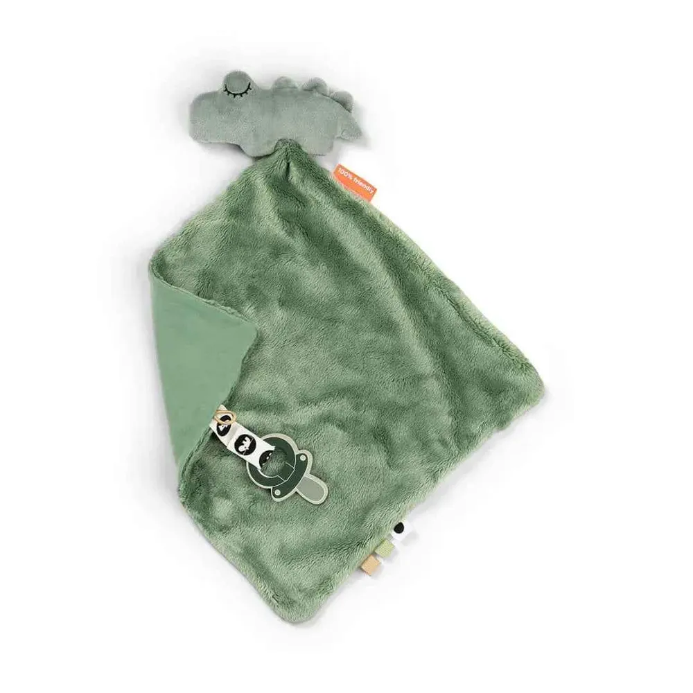 Done Deer® Mazilica s držčem za dudu prijatelj Croco Green