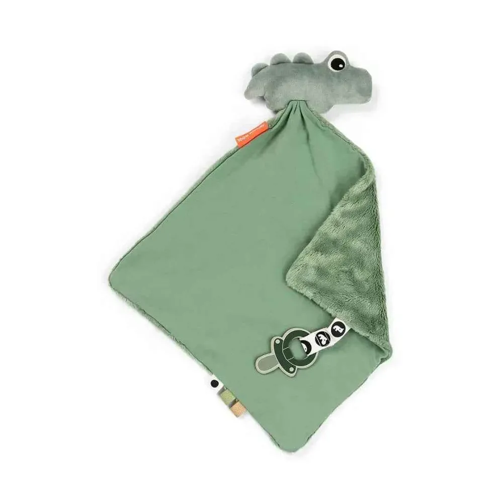 Done Deer® Mazilica s držčem za dudu prijatelj Croco Green