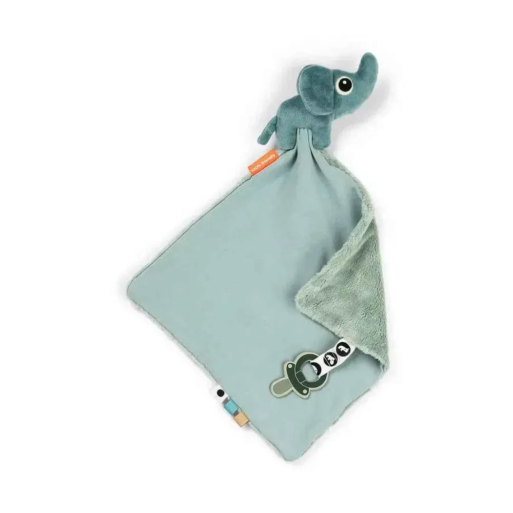 Done Deer® Mazilica s držčem za dudu prijatelj Elphee Blue