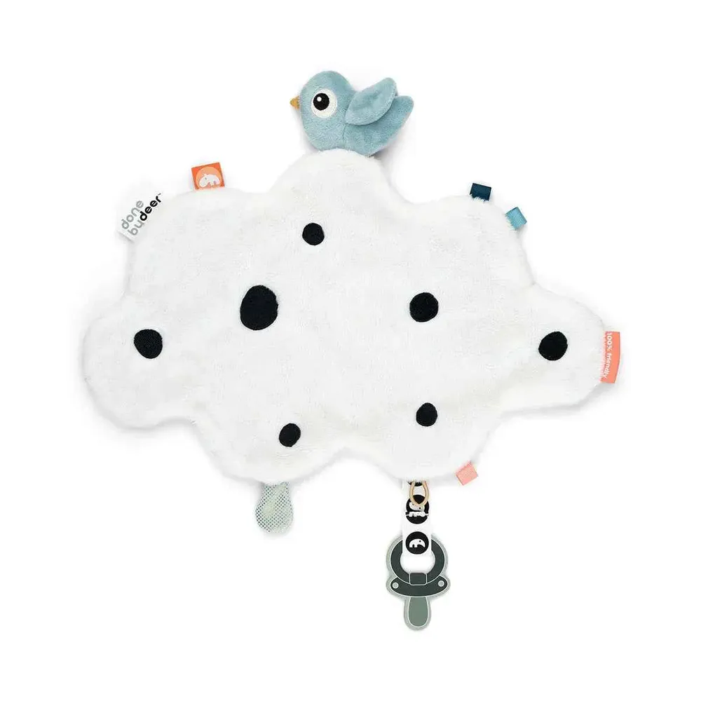 Done Deer® Ninica s kopčom Happy Clouds Blue
