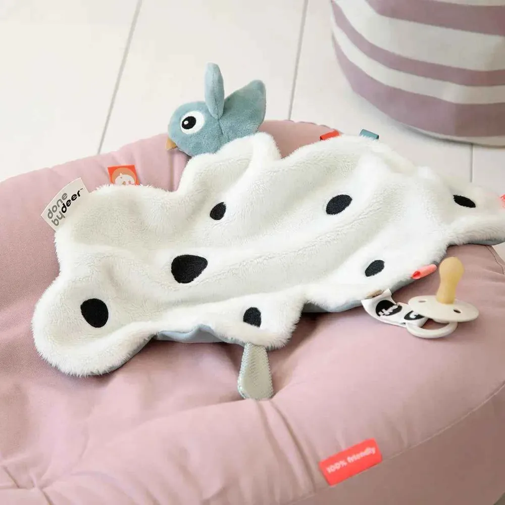 Done Deer® Ninica s kopčom Happy Clouds Blue