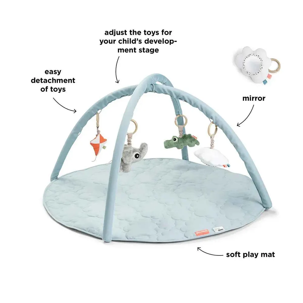 Done Deer® Podloga za igru Playground Blue