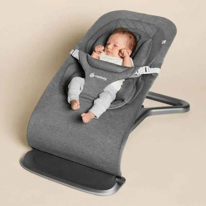 Ergobaby® Evolve ležaljka 3u1 Charcoal Grey