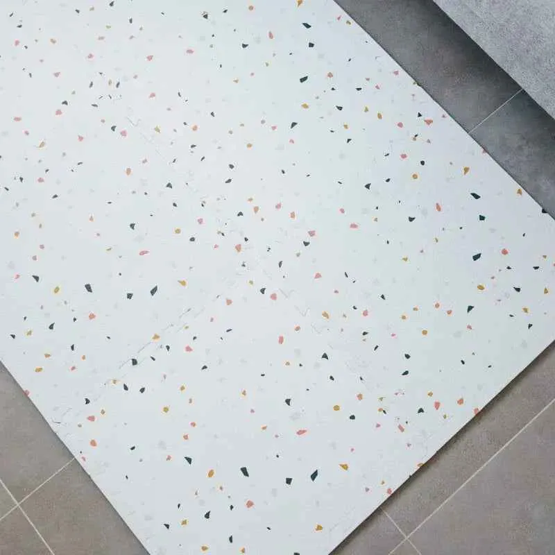 Evibell® podloga za igranje 120x180 Terrazzo Cream