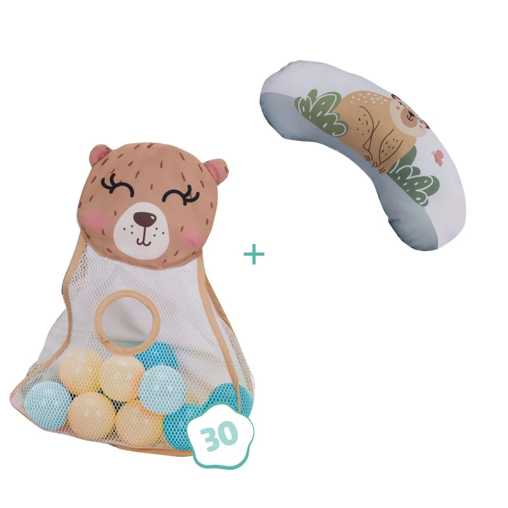 Fillikid edukativna igraonica za bebe Colourful Wildlife s lopticama