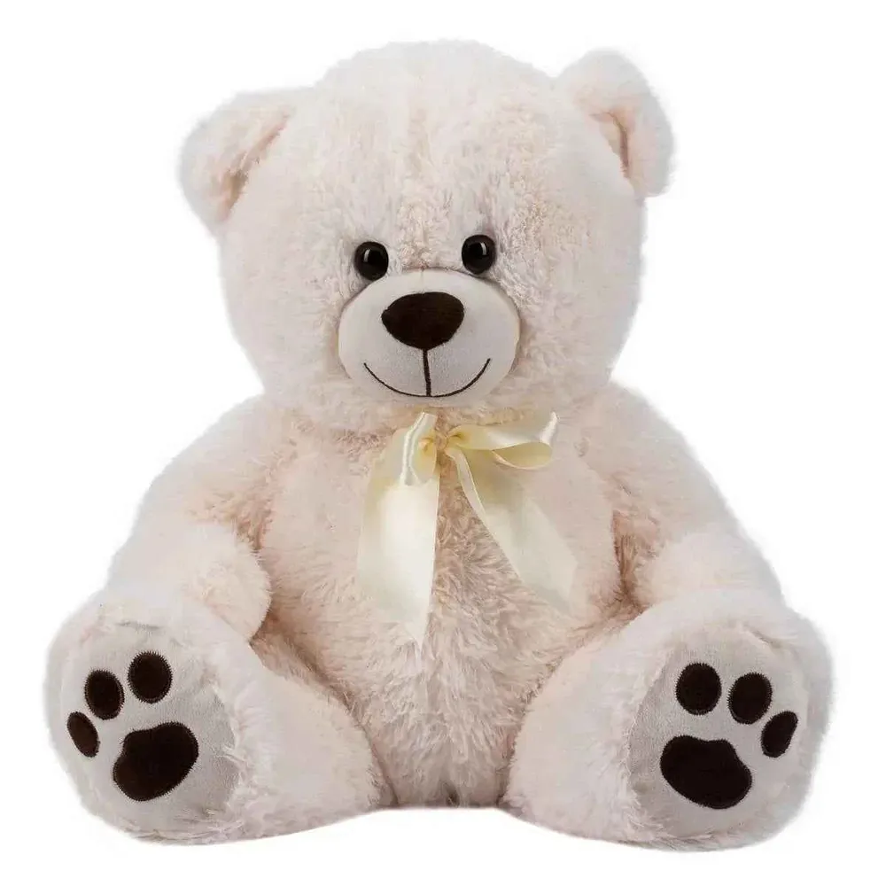 Free2Play® Plišasti medvjedić Cuddly 38 cm White