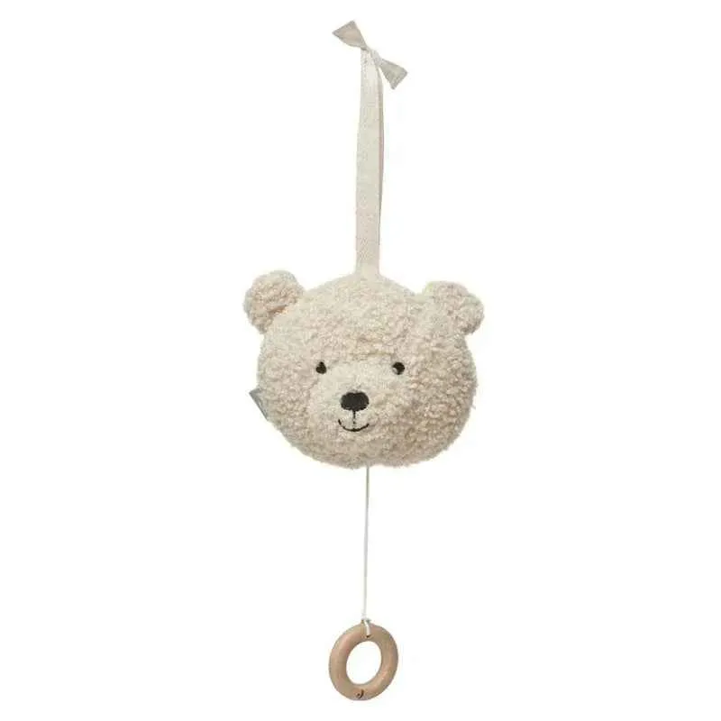 Jollein® Glazbena igračka Teddy Bear Naturel
