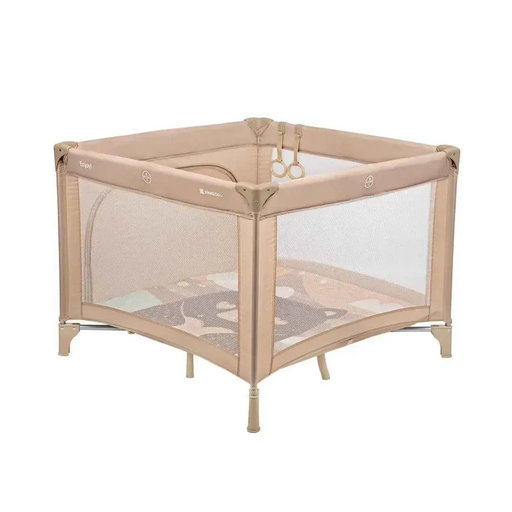 KikkaBoo® dječja igraonica 97x97 Enjoy Beige Bear
