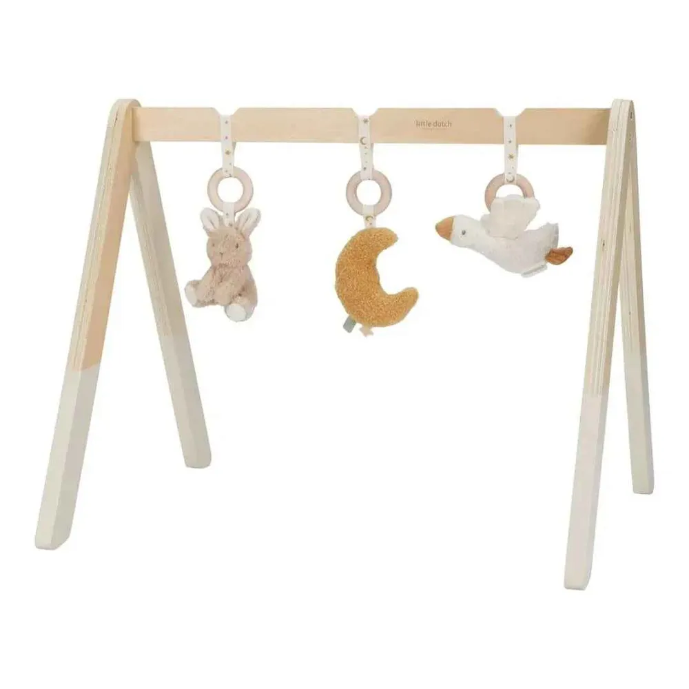 Little Dutch® Drveni baby gym Newborn Naturals