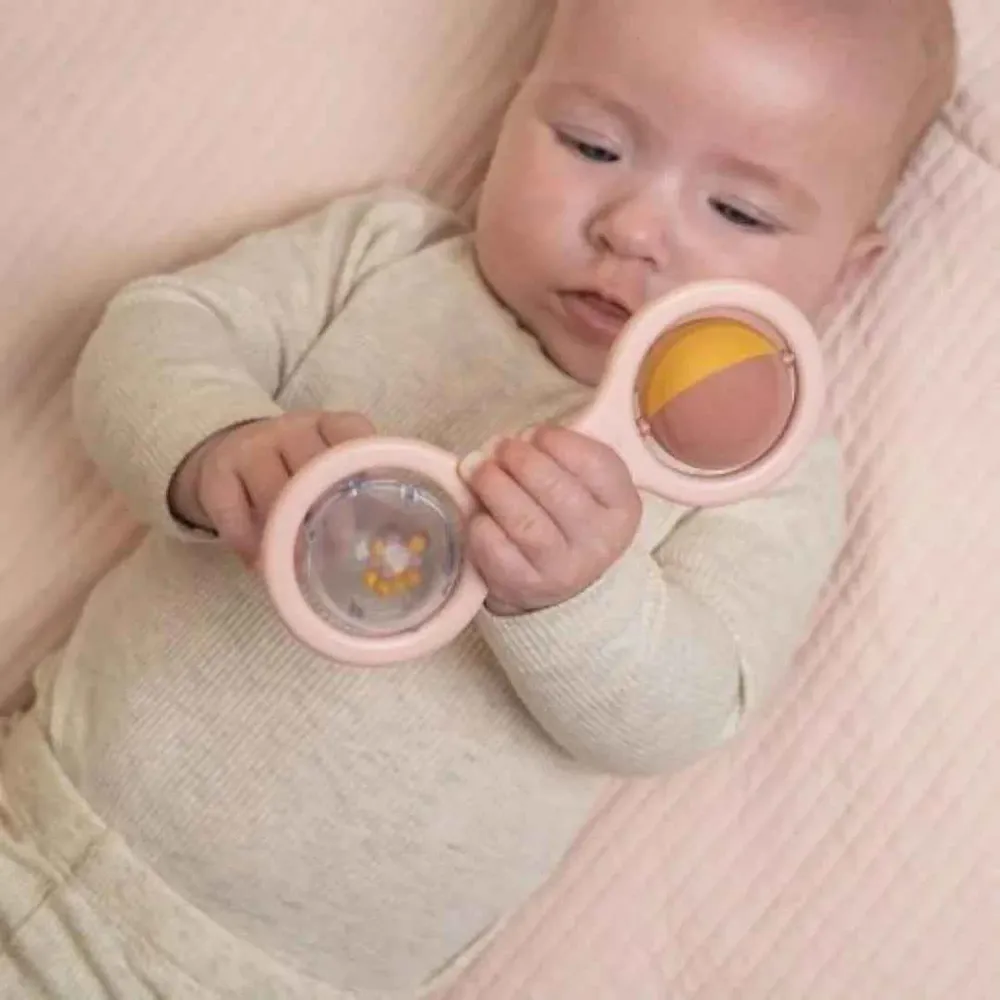 Little Dutch® Zvečka loptica Pink