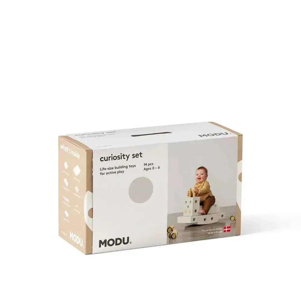 Modu® Curiosity Set - Sand Grey / Honey Yellow
