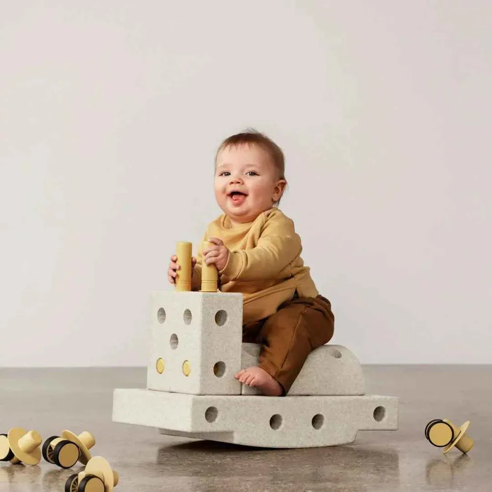Modu® Curiosity Set - Sand Grey / Honey Yellow