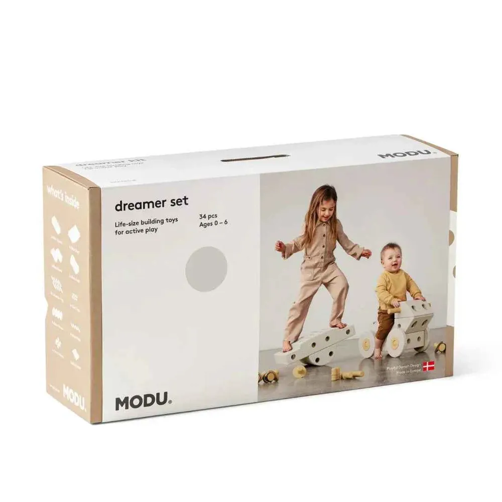 Modu® Dreamer set - Sand Grey / Honey Yellow