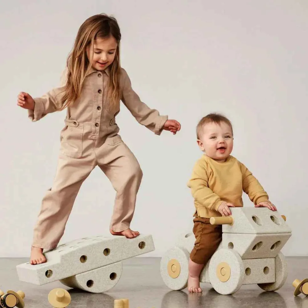 Modu® Dreamer set - Sand Grey / Honey Yellow