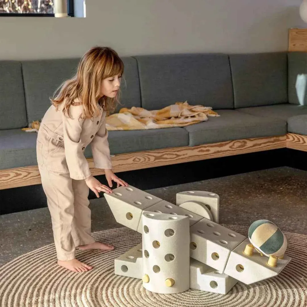 Modu® Dreamer set - Sand Grey / Honey Yellow