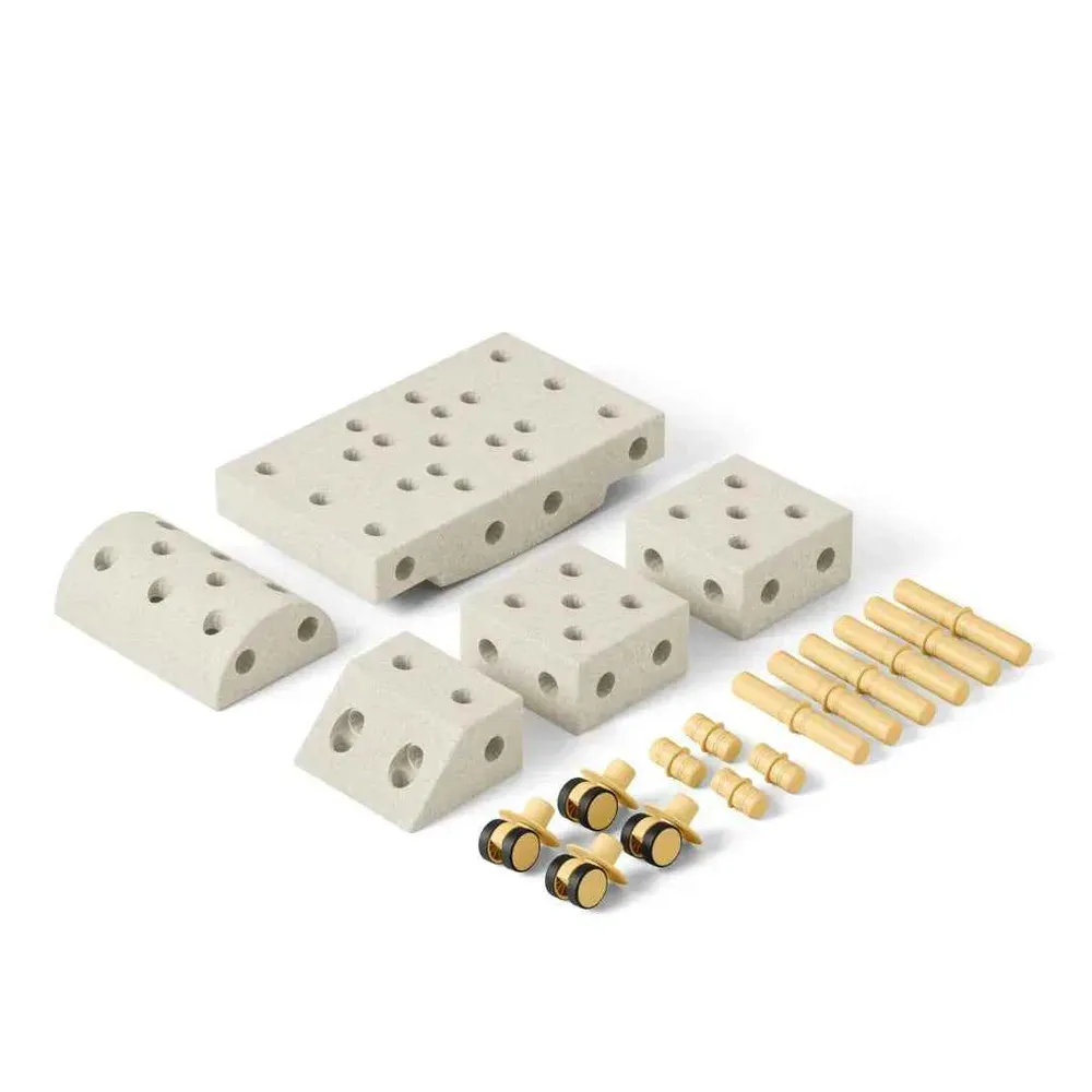 Modu® Explorer set - Sand Grey / Honey Yellow