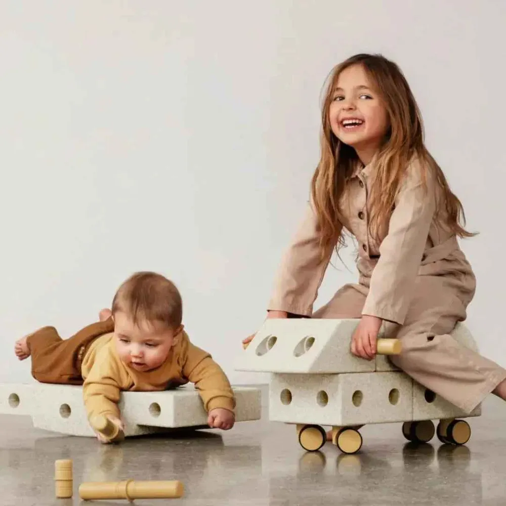 Modu® Explorer set - Sand Grey / Honey Yellow