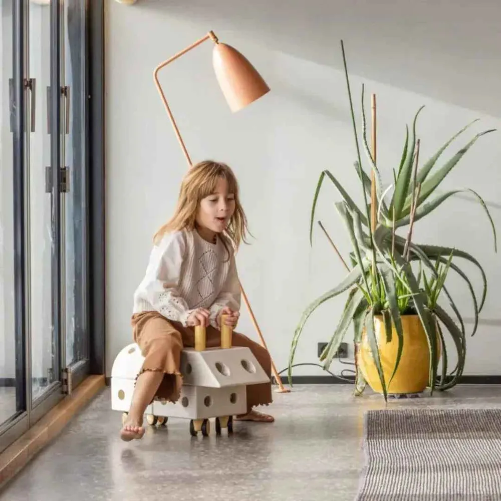 Modu® Explorer set - Sand Grey / Honey Yellow