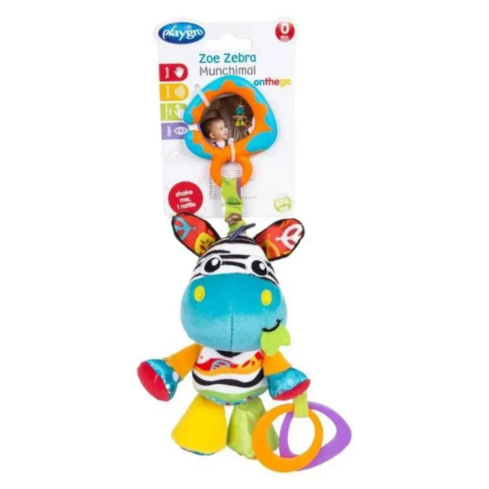 Playgro® Igračka za kolica Zebra Zoe