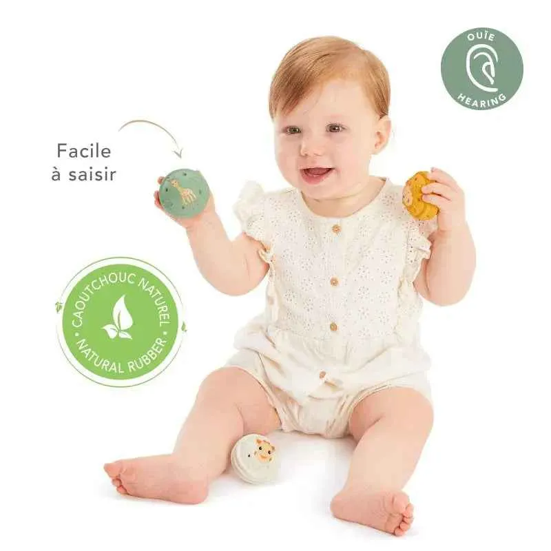 Vulli® Glasbene kuglice 3 kom