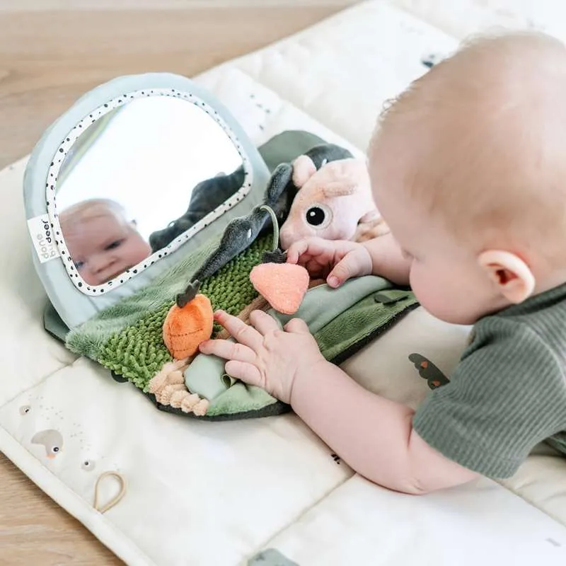 Done Deer Tummy Time Sensoričko Ogledalo - Mala Farma - Mješavina boja