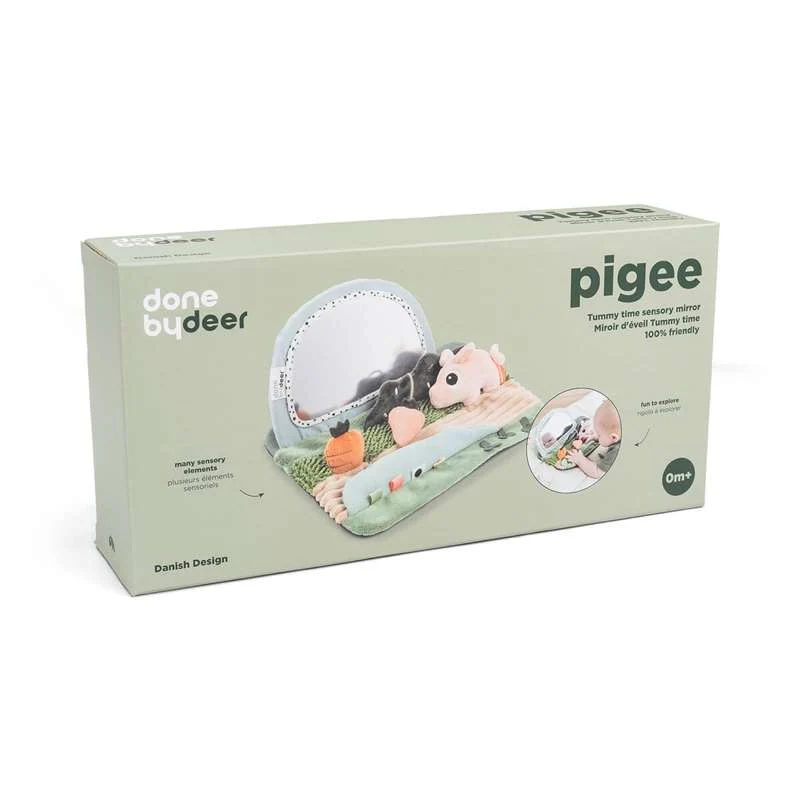 Done Deer Tummy Time Sensoričko Ogledalo - Mala Farma - Mješavina boja