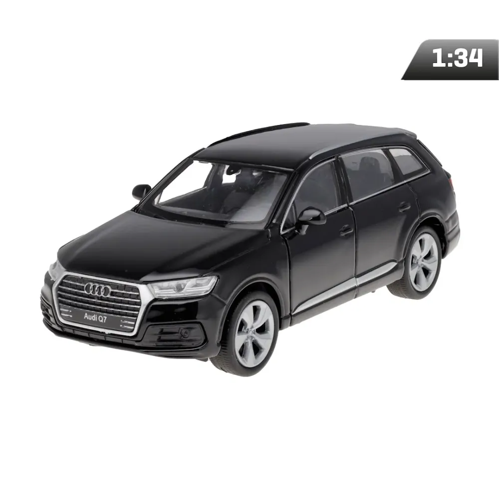 1:34 model, Audi Q7 2015, crni